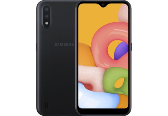 Смартфон Samsung Galaxy A01 2/16GB Black