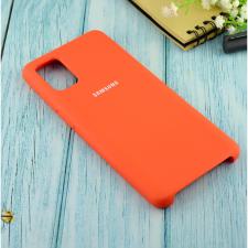 Чехол Silicone case для Samsung A51 2020 абрикос (2)