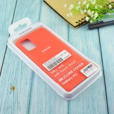 Чехол Silicone case для Samsung A51 2020 абрикос (2)