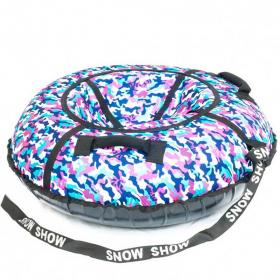 Тюбинг Snow Show "Хаки розовый" D-120 см