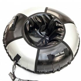 Тюбинг Snow Show  105 см черный/серебро