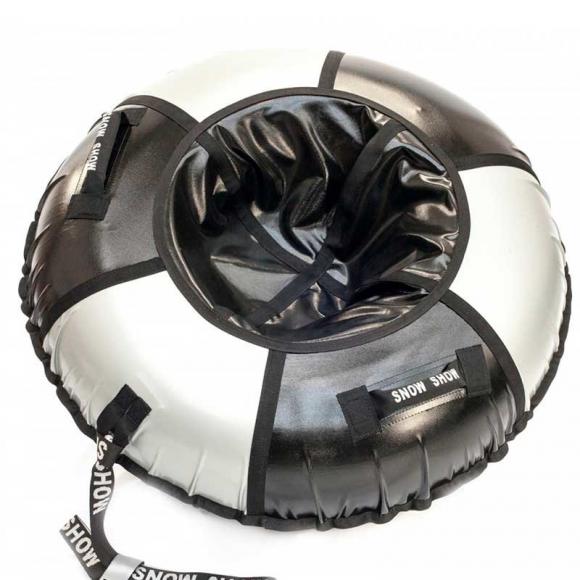 Тюбинг Snow Show  105 см черный/серебро