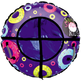 Тюбинг дизайн Взрывные пончики 105 см