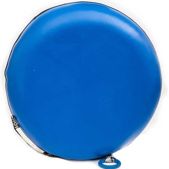 Тюбинг с пластиковым дном 100см розовый