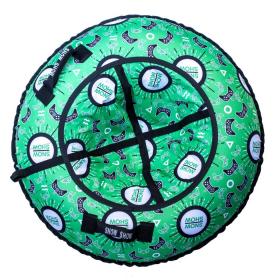 Тюбинг Snow Show "Геймер green" D- 120 см