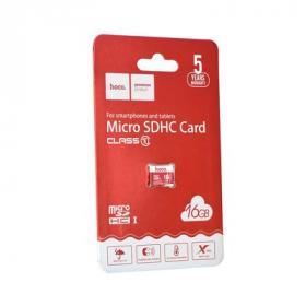 Карта памяти Hoco microSD 16GB Class10