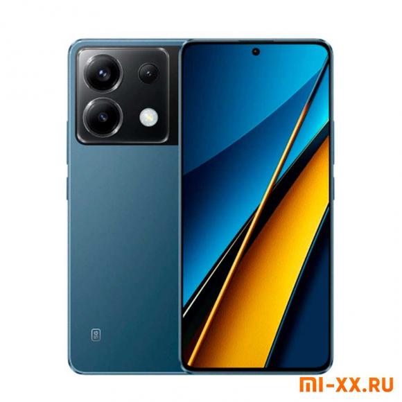 Смартфон POCO X6 5G 12/256GB Blue